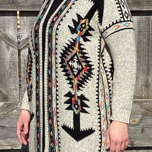 Women’s Aztec Sweater Size M/L